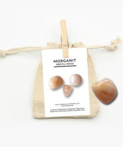 Morganit Trommelstein